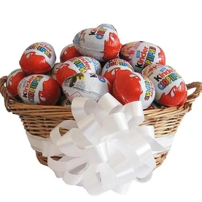 Kinder kiaušinių pintinė