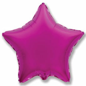 Folinis balionas žvaigždė (VIOLETINIS)